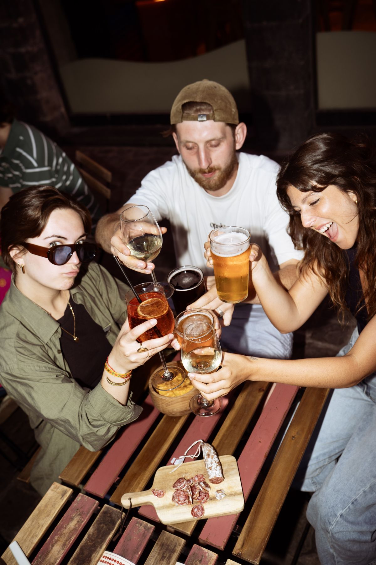 Une tablée entre amis à la Casa